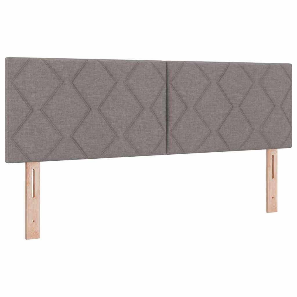 vidaXL Κεφαλάρι Taupe ύφασμα