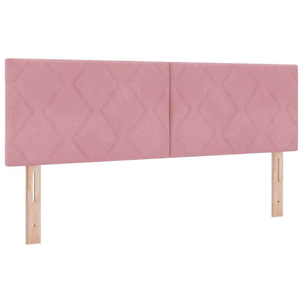 vidaXL Κεφαλάρι Ροζ 160 cm Βελούδο
