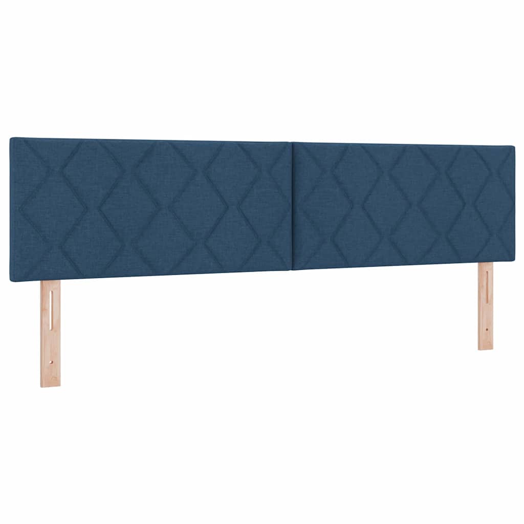 vidaXL Κεφαλάρι Μπλε 180 cm ύφασμα