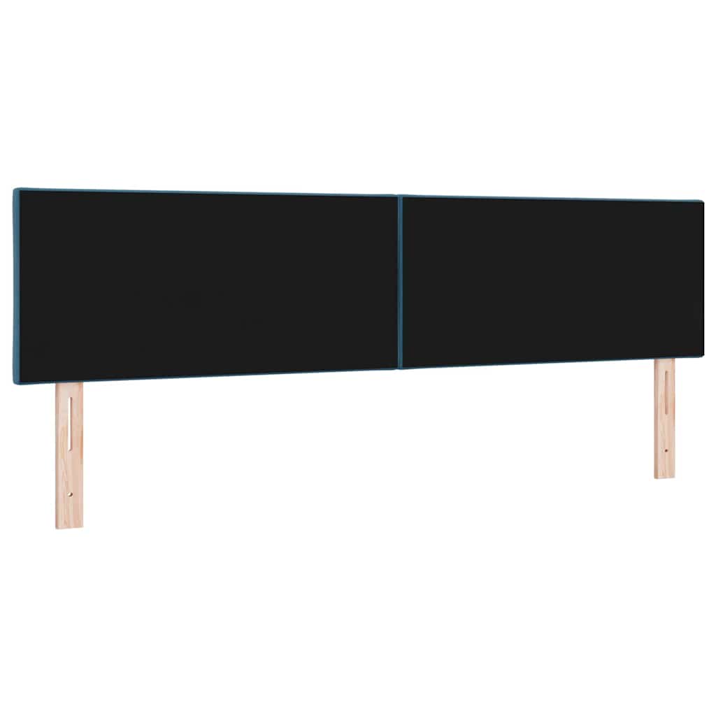 vidaXL Κεφαλάρι Σκούρο Μπλε 180 cm Βελούδο