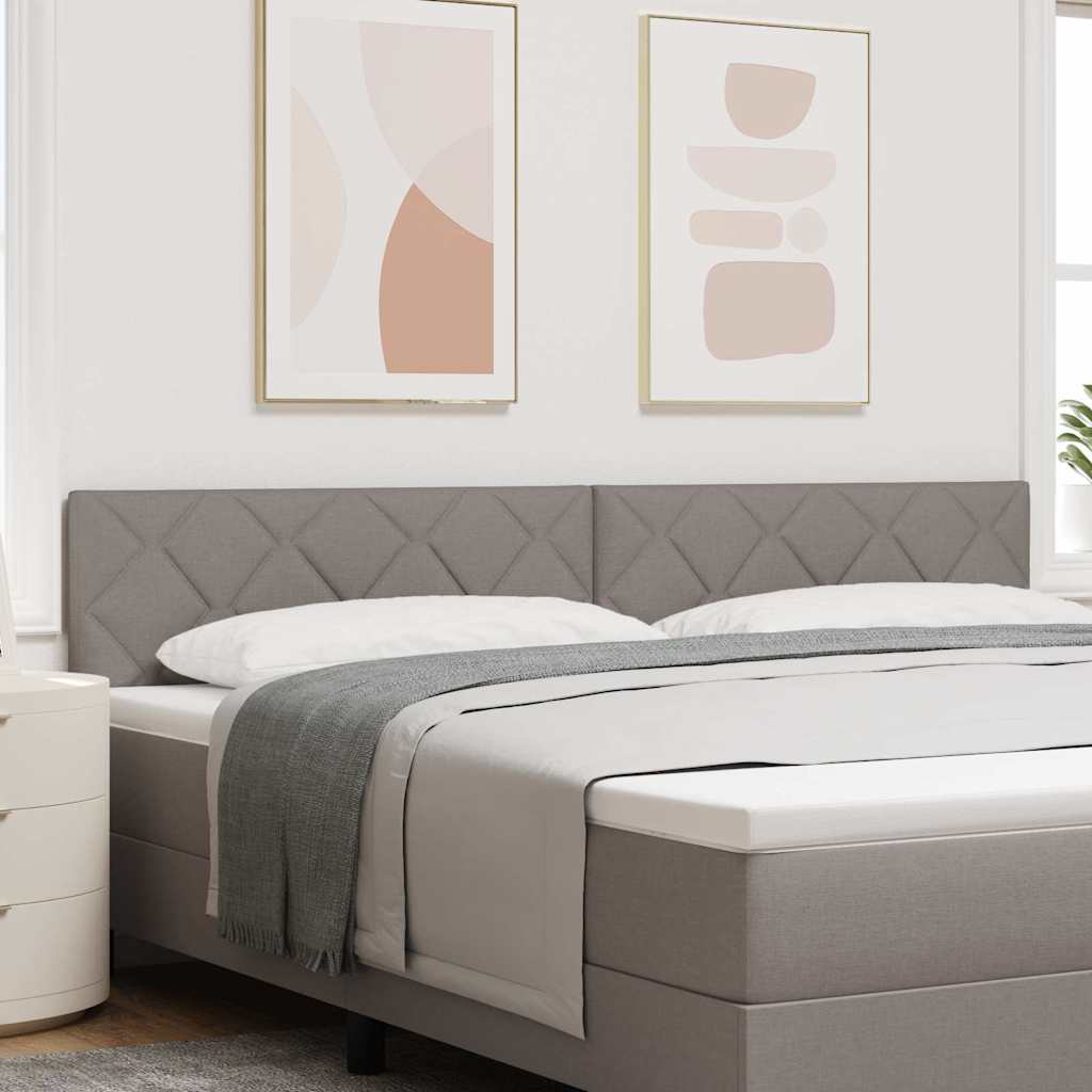 vidaXL Κεφαλάρι Taupe ύφασμα
