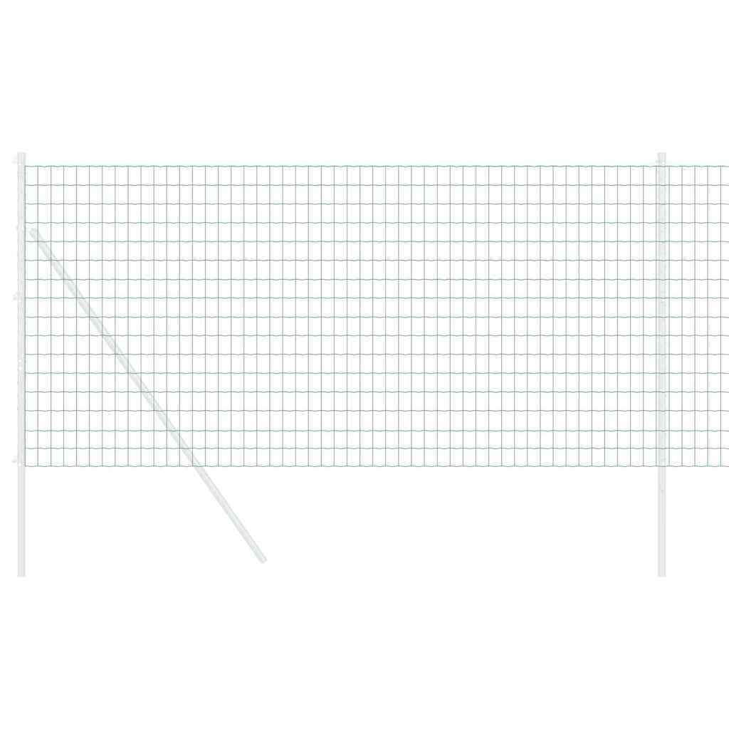 vidaXL Φράκτης Euro Πράσινος 1.2x25 μ Σίδερο