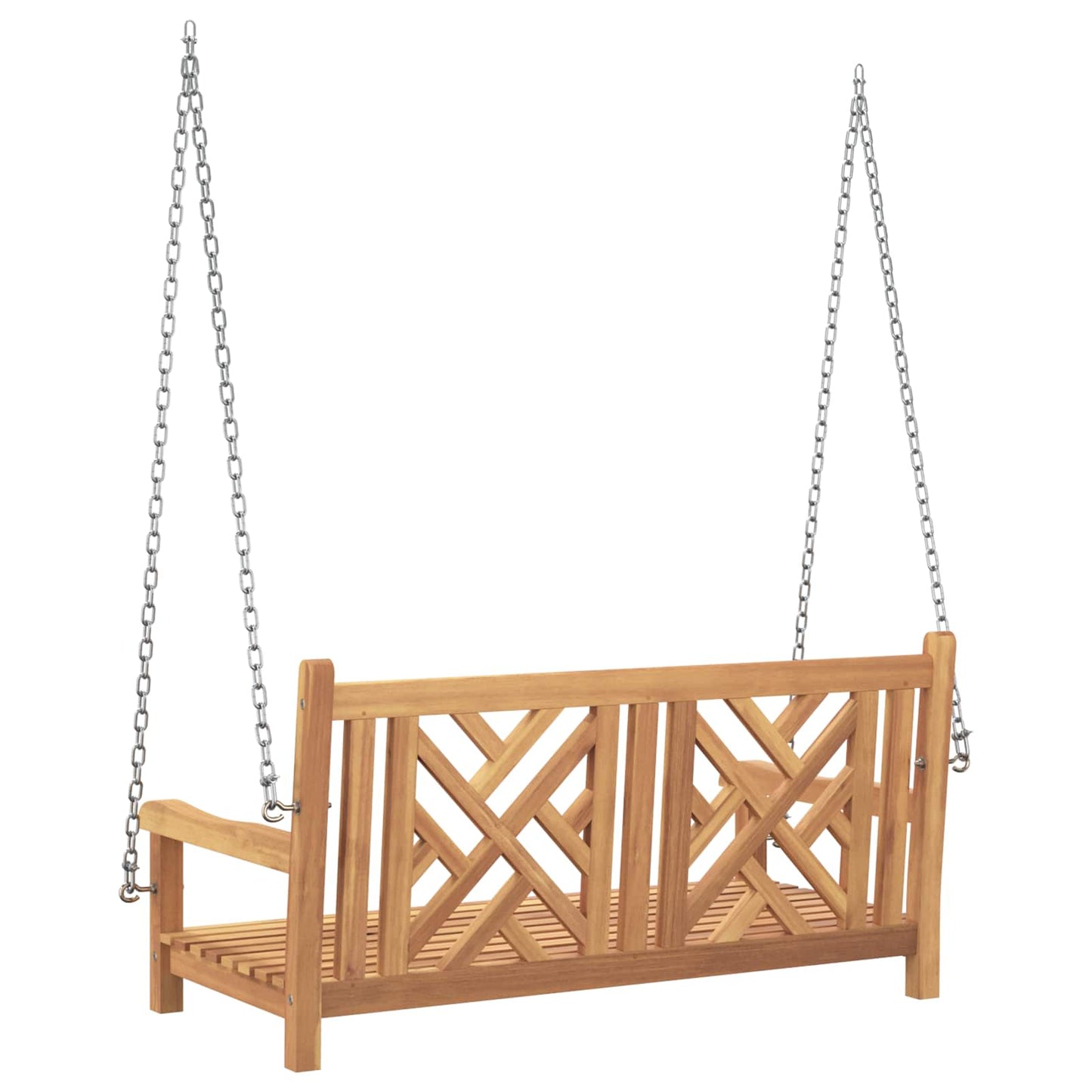 vidaXL Πάγκος Κούνια Άλλο Καφέ 114 x 60 x 64 cm Μασίφ ξύλο teak