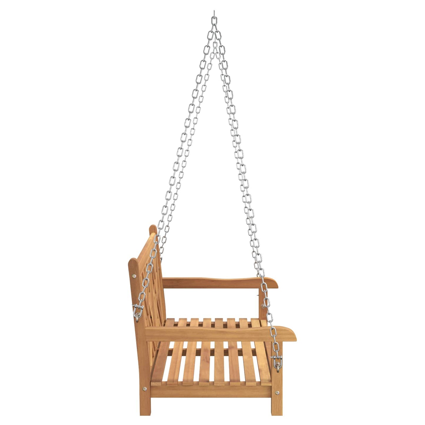 vidaXL Πάγκος Κούνια Άλλο Καφέ 114 x 60 x 64 cm Μασίφ ξύλο teak