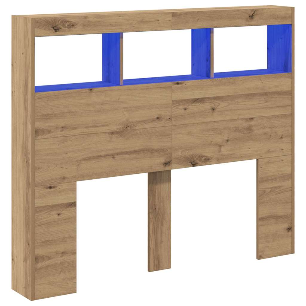 vidaXL Κεφαλάρι Artisan Oak Επεξεργασμένο Ξύλο