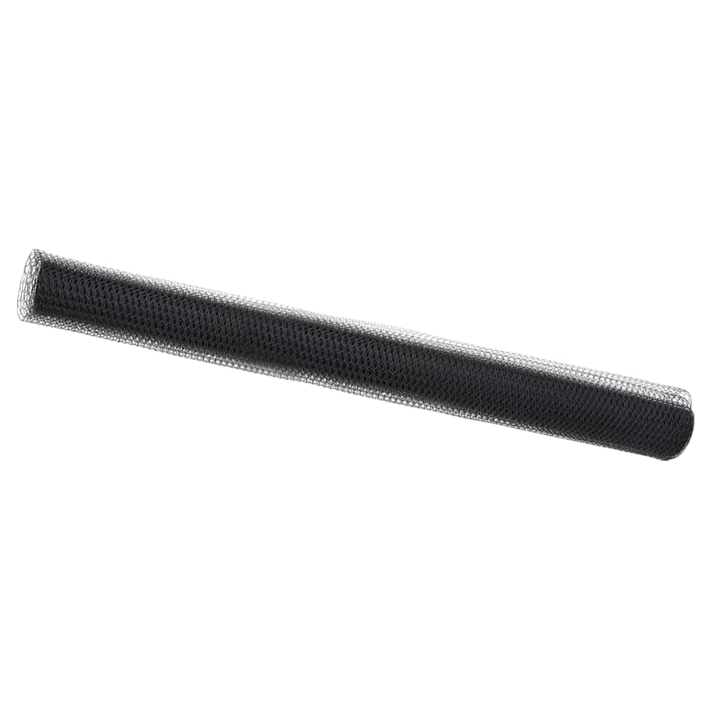 vidaXL Φράχτης Εξαγώνου 1,6 x 50 m PVC Γκρι