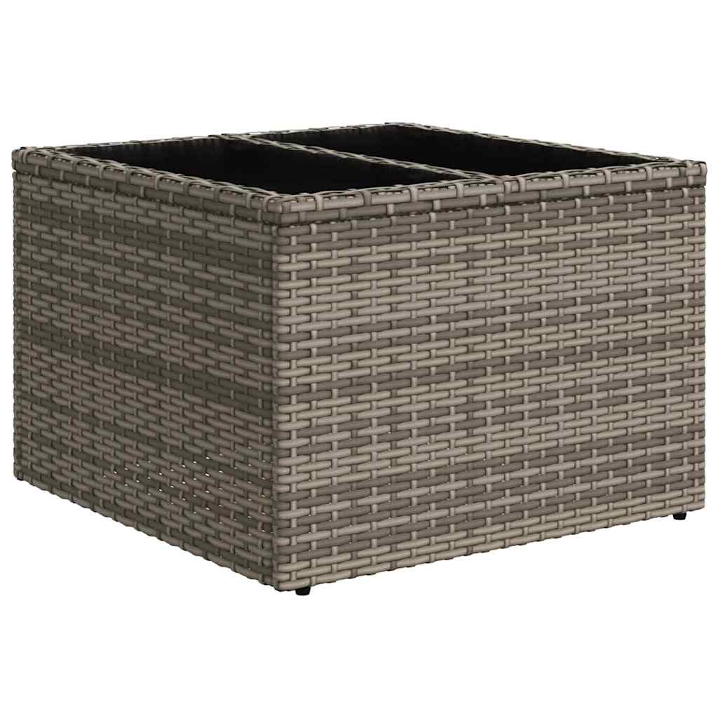vidaXL Σετ Καναπέ 6 pcs Γκρι συνθετικό ρατάν
