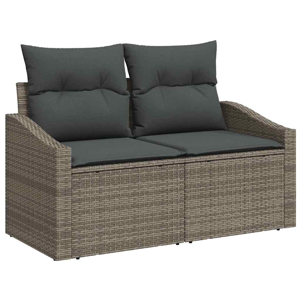 vidaXL Σετ Καναπέ Κήπου 8 pcs Γκρι
