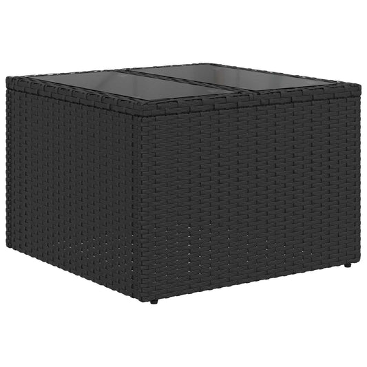 vidaXL Σετ Καναπέ 6 τμχ. Μαύρο και Κρέμα 55 x 55 x 37 εκ