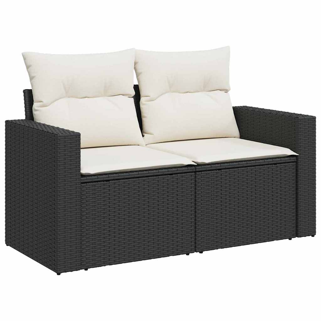 vidaXL Σετ Καναπέ Κήπου 13 pcs Μπεζ και Κρέμα συνθετικό ρατάν