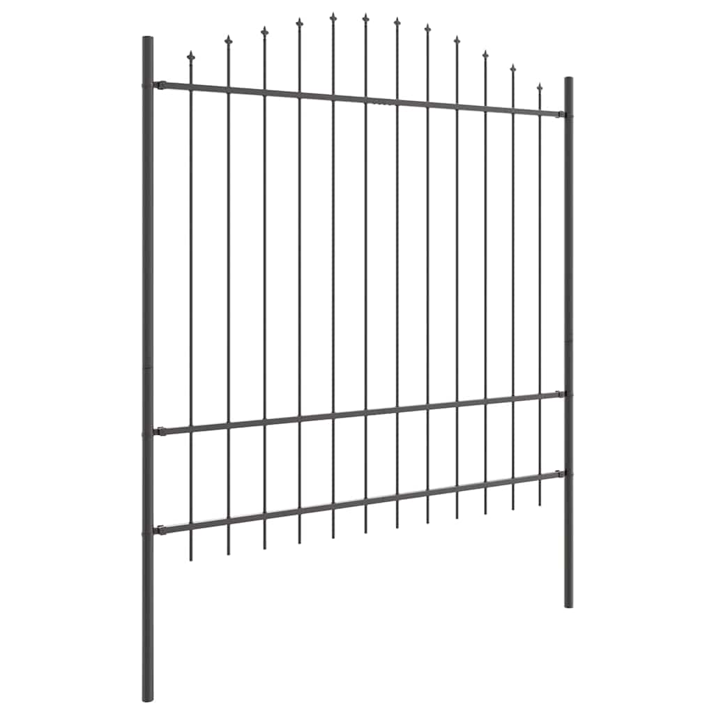 vidaXL Φράχτης Κήπου WOERDEN 3 τμχ. 170 x 215 cm Γκρι