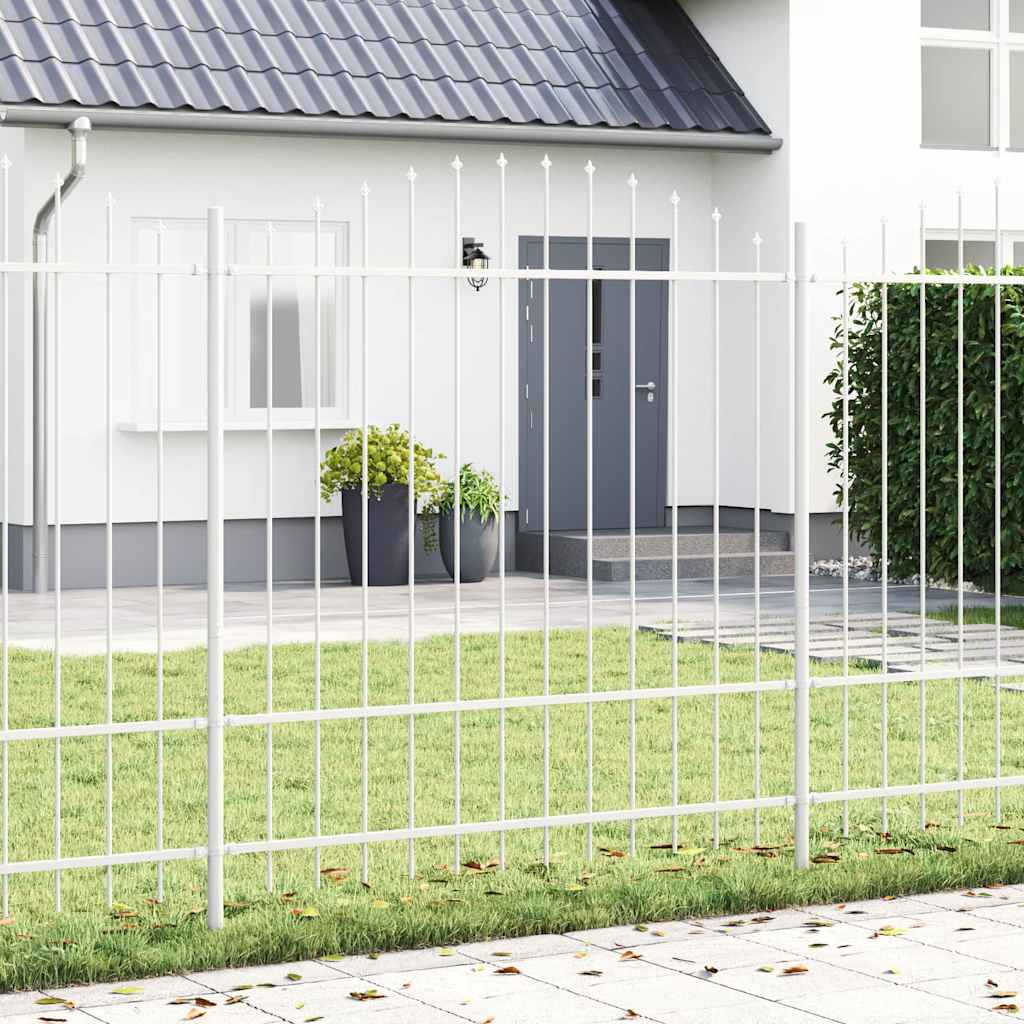 vidaXL Φράχτης Κήπου WOERDEN 6 τμχ. 170 x 215 cm Λευκό
