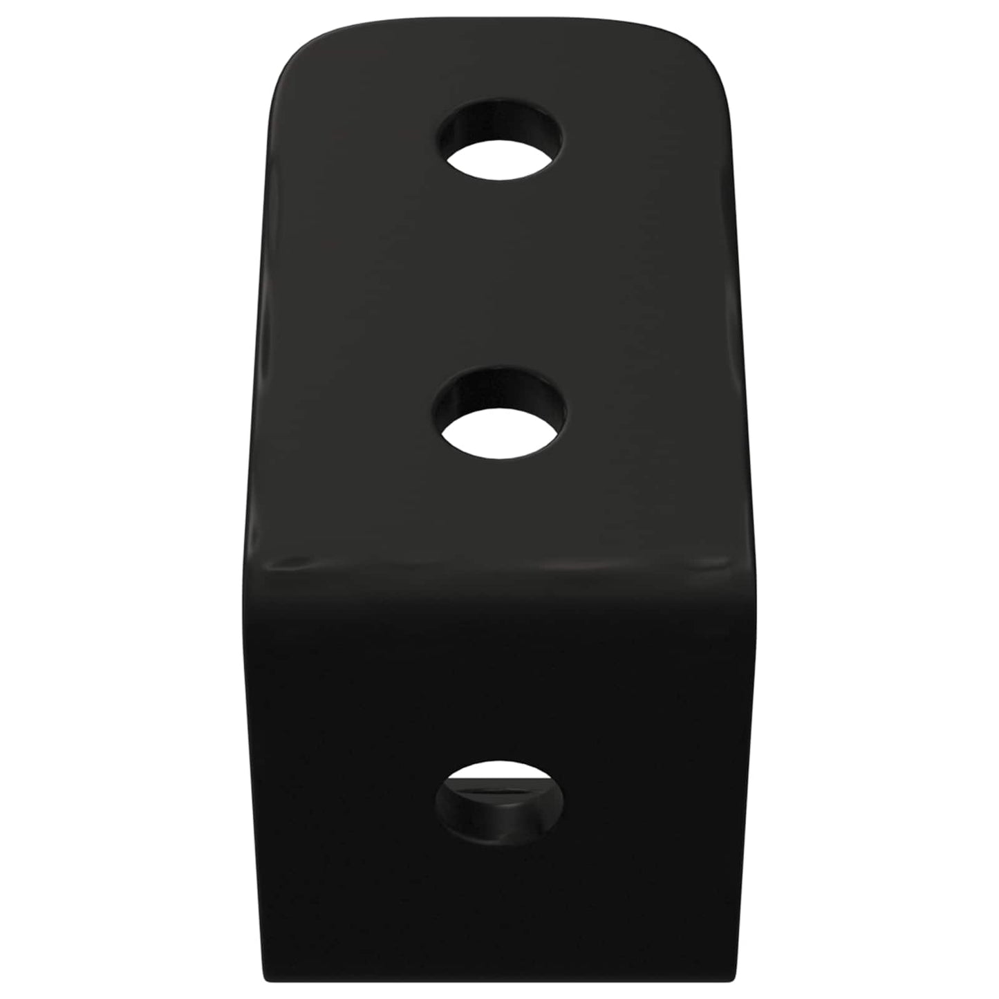 vidaXL Άγκιστρα 2 τεμ. Μαύρο M5 x 110 mm Σίδερο