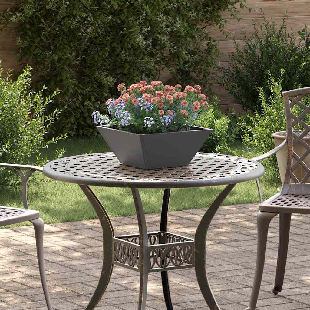 vidaXL Γλάστρα Κήπου 5 pcs Μαύρο 35 x 35 x 15 εκ.