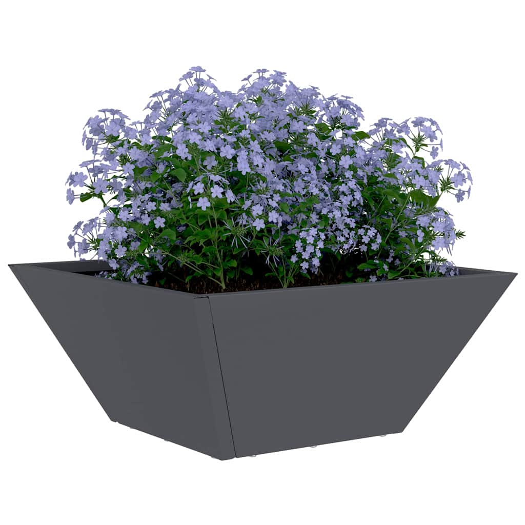 vidaXL Γλάστρα Κήπου 5 pcs Ανθρακί 35 x 35 x 15 εκ.