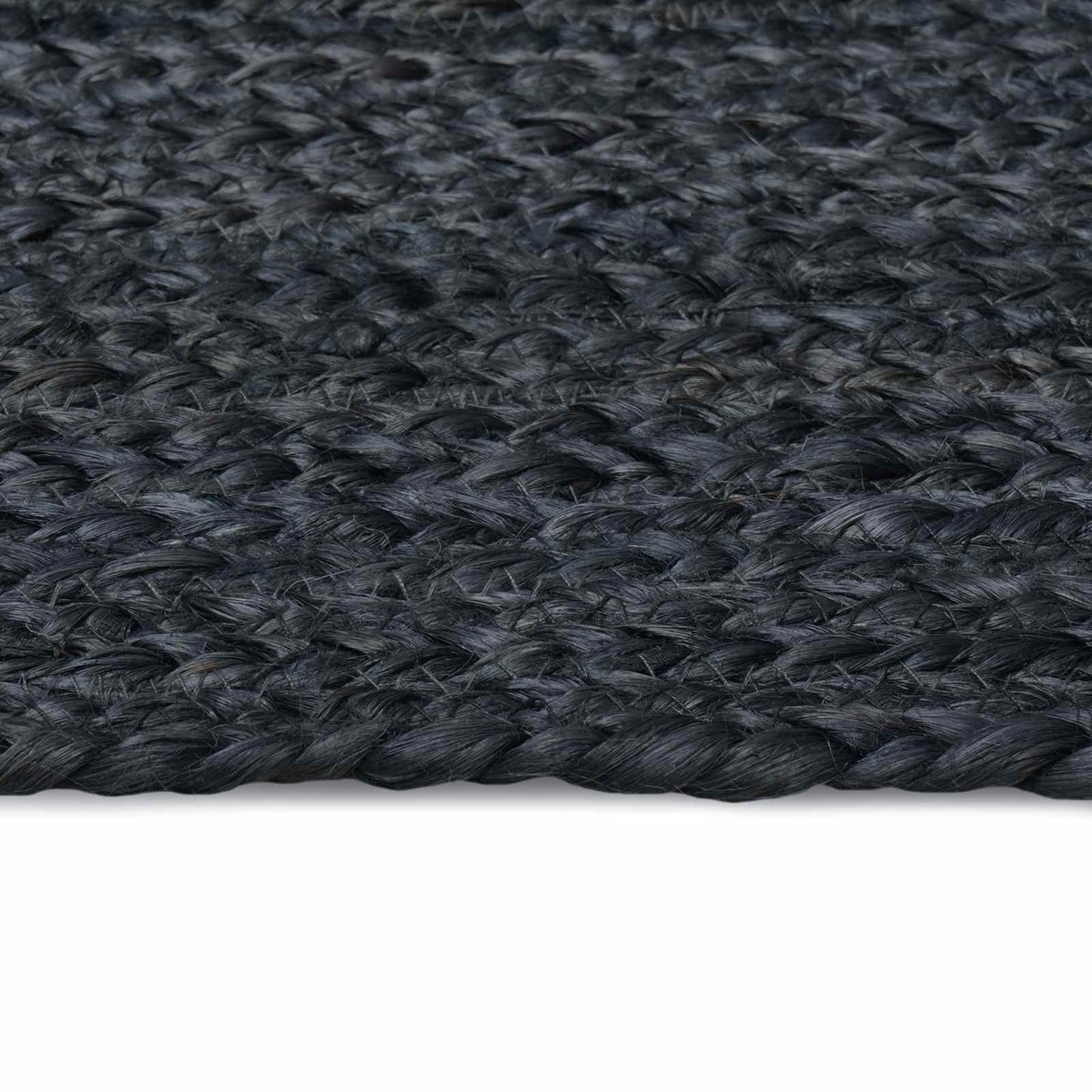 vidaXL Χαλί Περιοχής Σκούρο Γκρι 60 x 110 cm Γιούτα