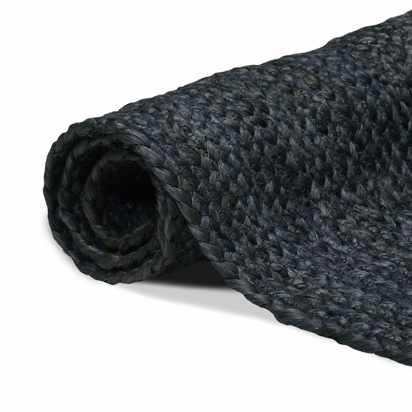vidaXL Χαλί Περιοχής Σκούρο Γκρι 60 x 250 εκ. Γιούτα