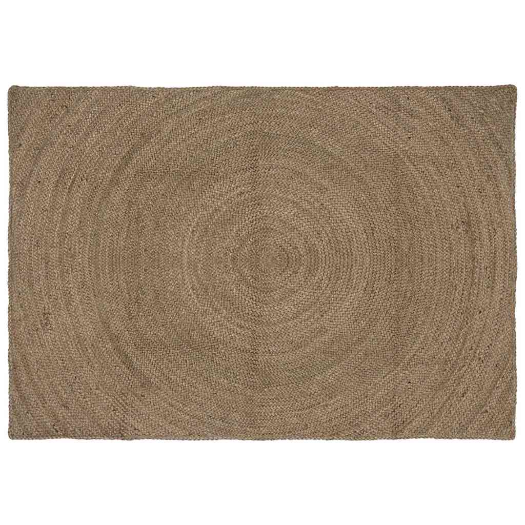 vidaXL Χαλιά χώρου Γκρι 120 x 170 cm Γιούτα
