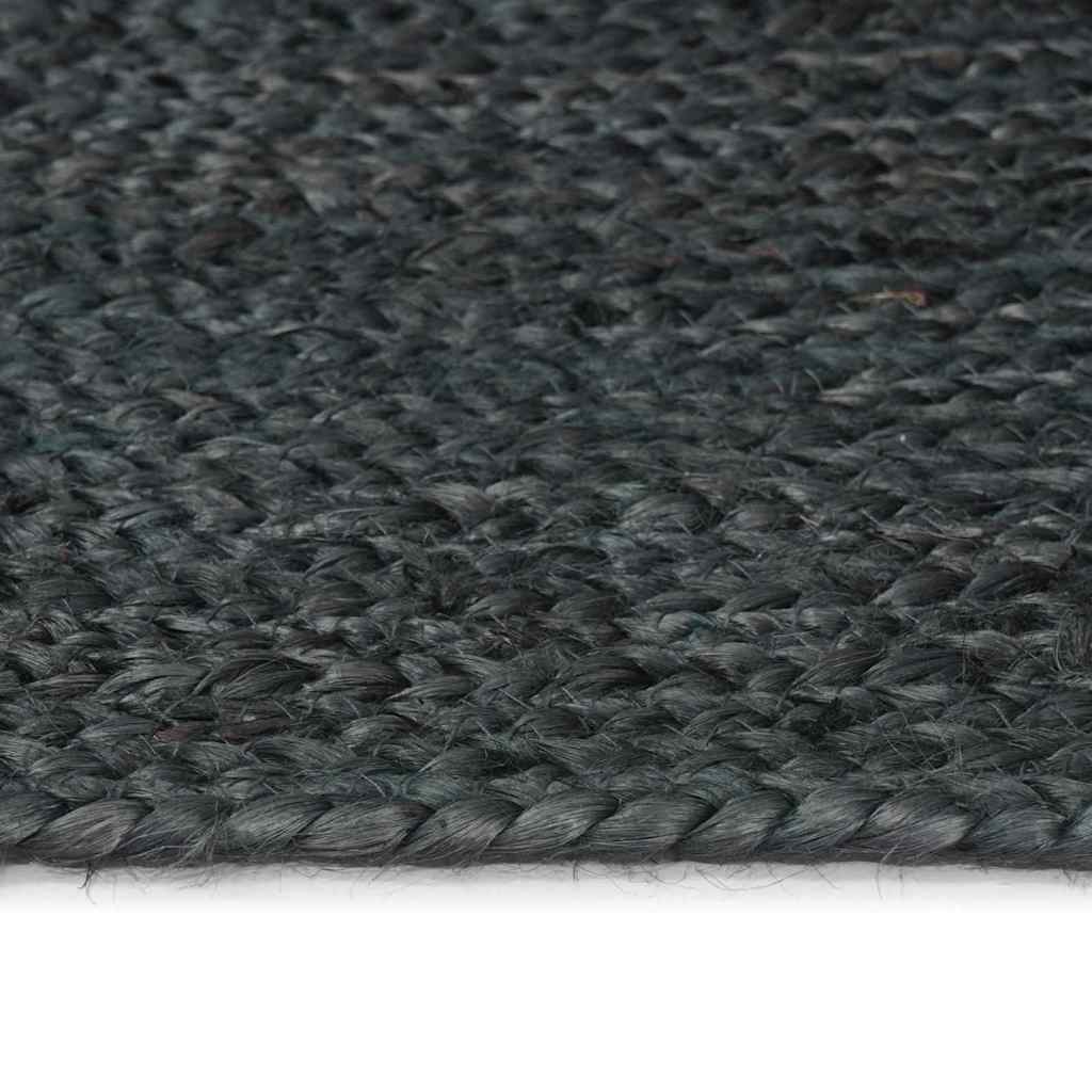 vidaXL Χαλιά χώρου Σκούρο Γκρι 60 x 300 cm Γιούτα