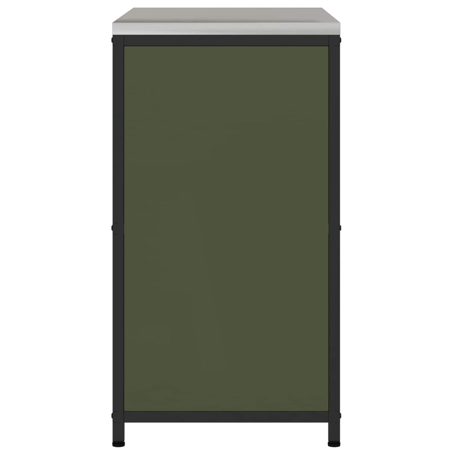 vidaXL Ντουλάπα Αποθήκευσης Κουζίνας HATTEM Λαδί 90 x 50 x 92 εκ