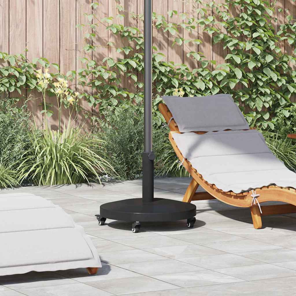 vidaXL Εξωτερική βάση ομπρέλας Μαύρο 48 x 48 x 32 εκ.