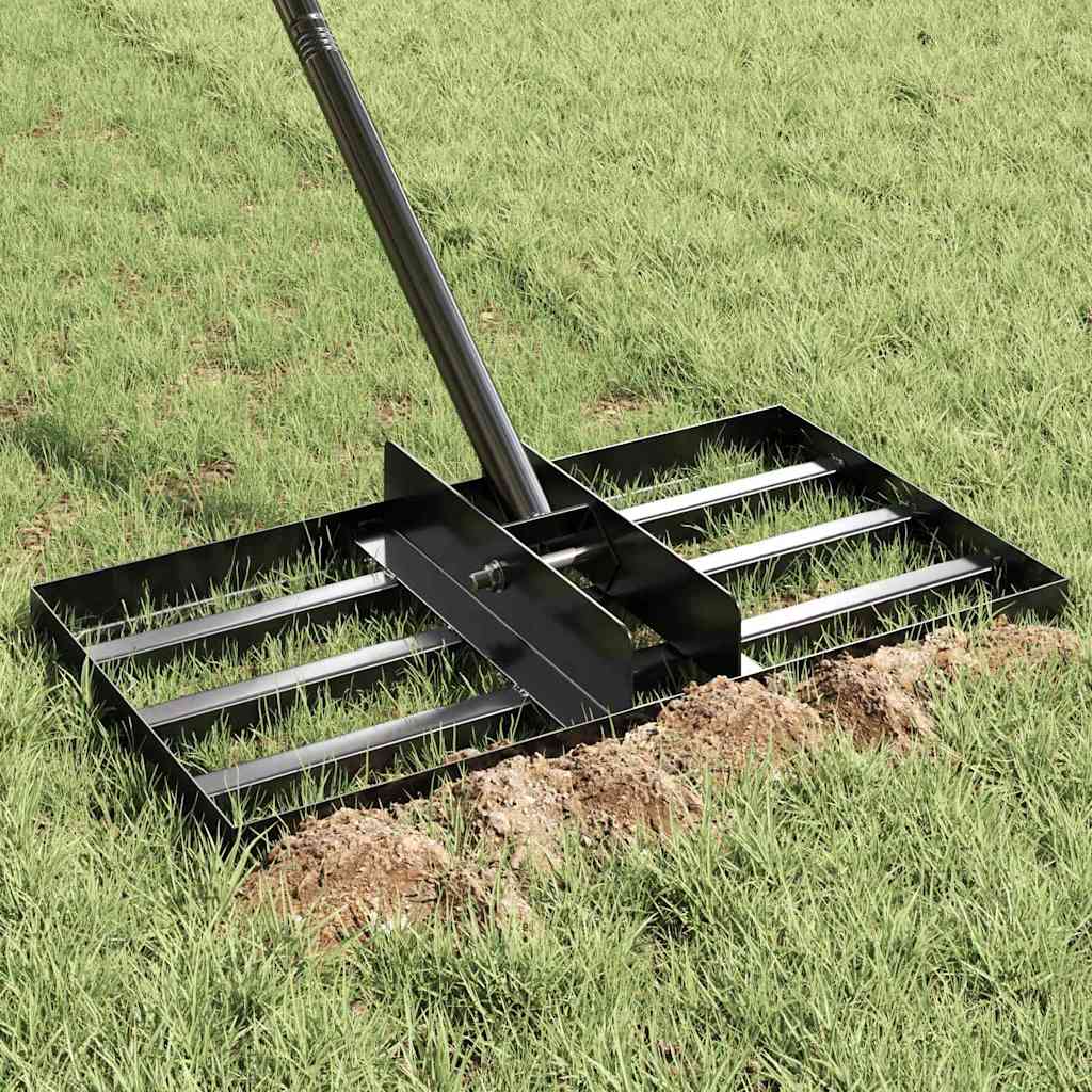 vidaXL Ράσπα κήπου Μαύρο 45 x 25 x 200 εκ.