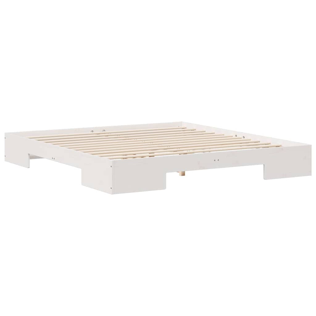 vidaXL Σκελετός Κρεβατιού Λευκό 180 x 200 cm
