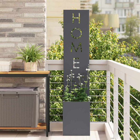 vidaXL Οθόνη Ιδιωτικότητας Κήπου Ανθρακί 32 x 140 εκ.