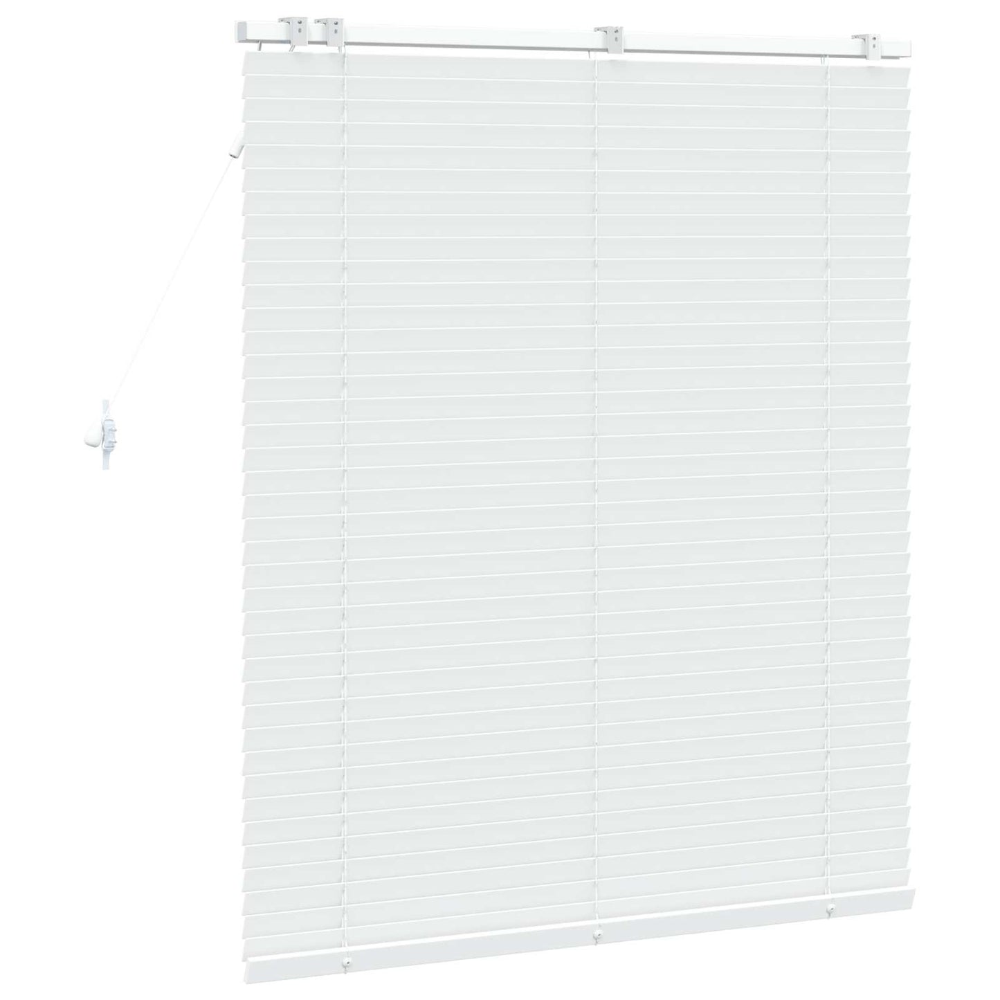 vidaXL Βενετσιάνικη Σκίαση Λευκό 100 x 130 cm 35 mm