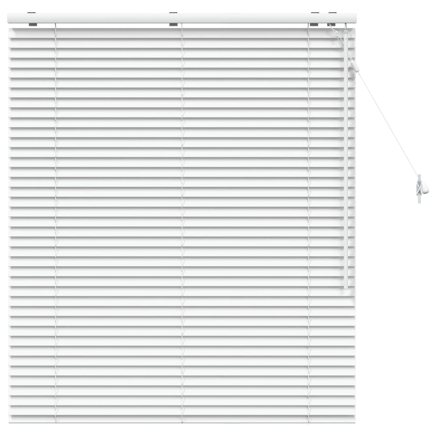 vidaXL Βενετσιάνικη Σκίαση Λευκό 100 x 130 cm 35 mm