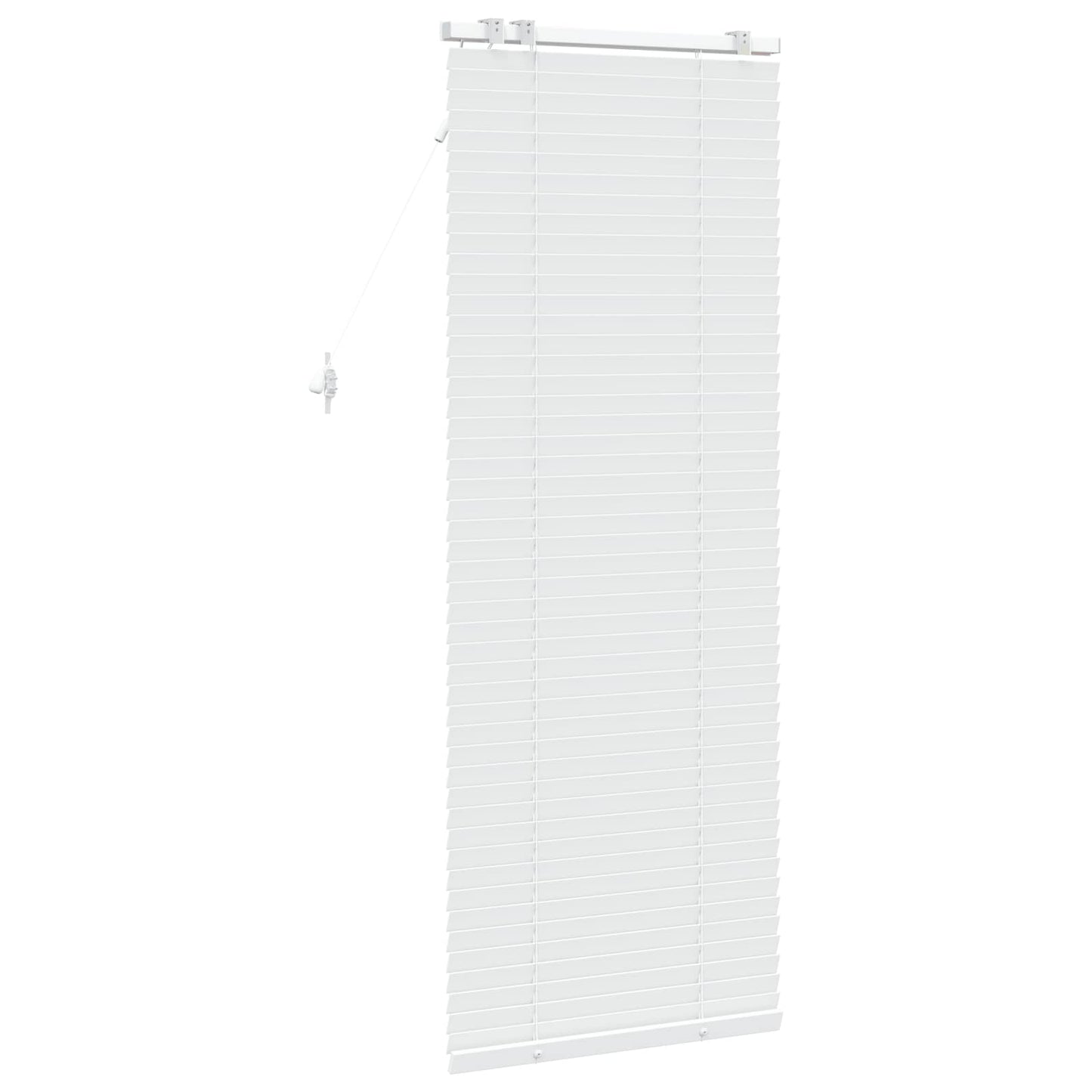 vidaXL Βενετσιάνικη Σκίαση Λευκό 60 x 160 εκ. 35 mm