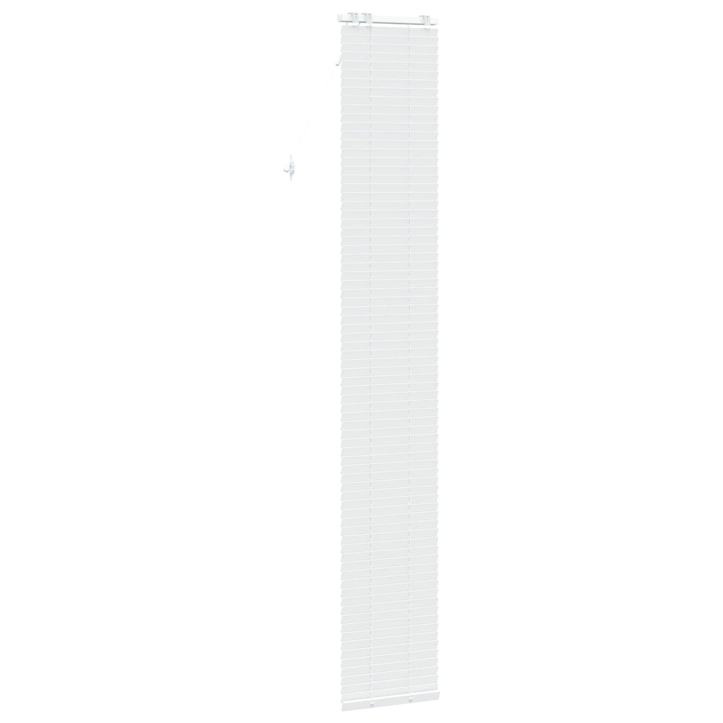 vidaXL Βενετσιάνικη Σκίαση Λευκό 45 x 250 εκ. 35 mm