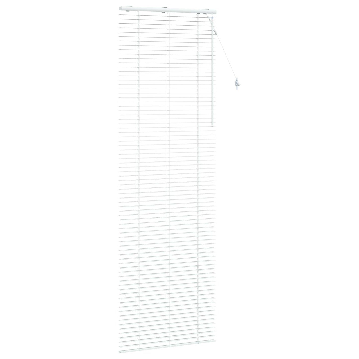 vidaXL Βενετσιάνικη Σκίαση Λευκό 85 x 250 cm 35 mm