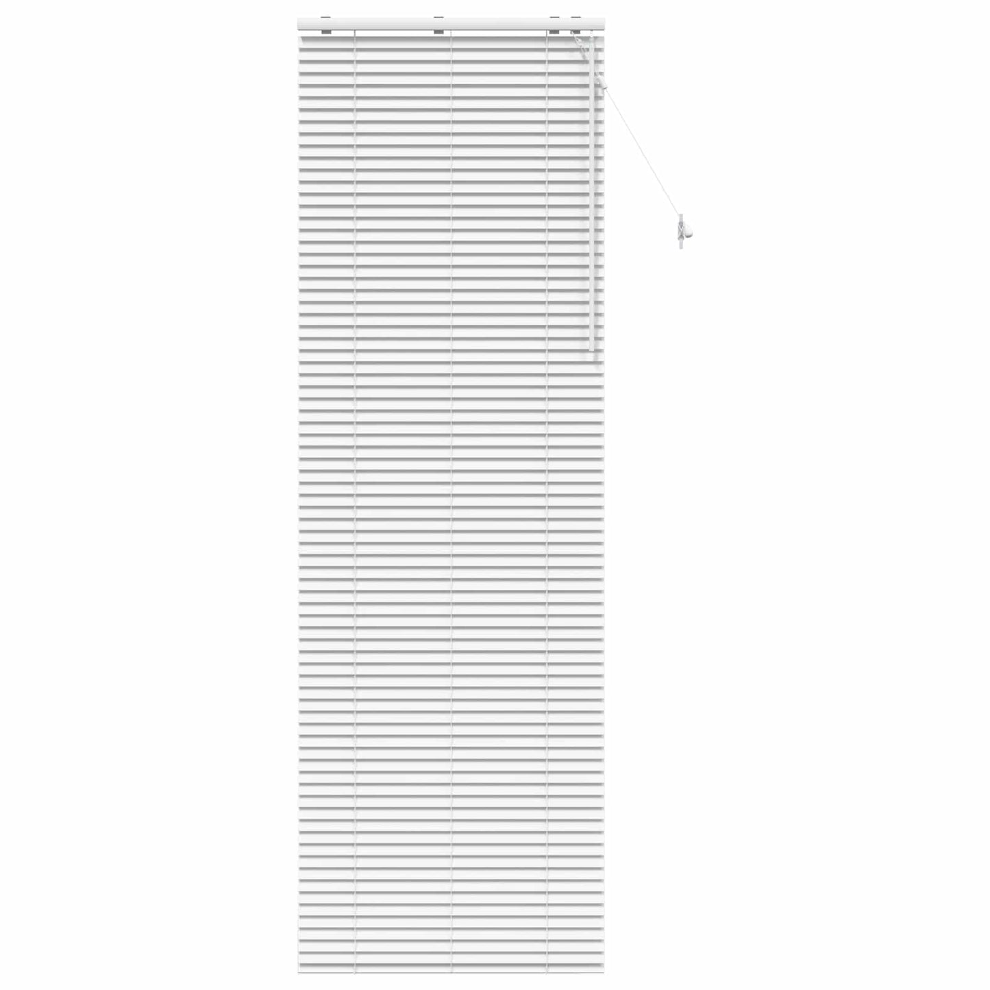 vidaXL Βενετσιάνικη Σκίαση Λευκό 85 x 250 cm 35 mm