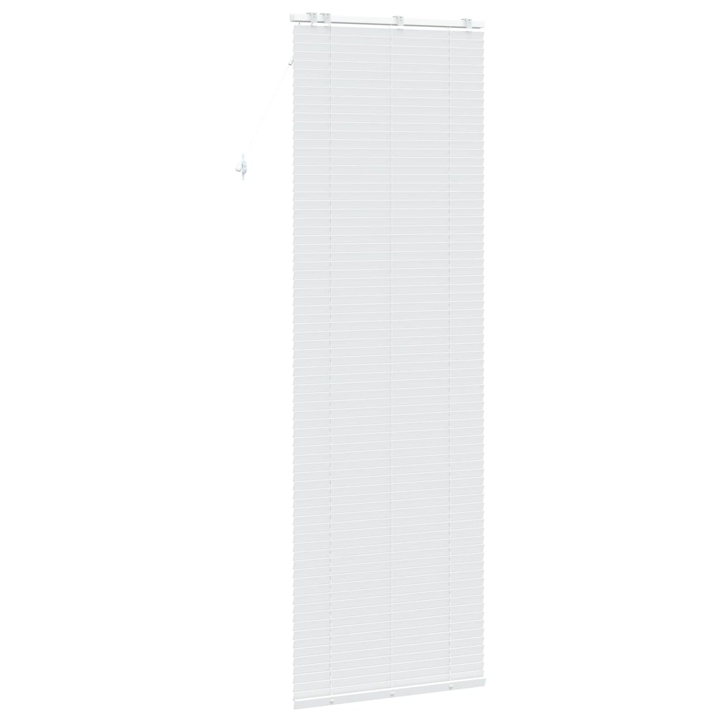 vidaXL Βενετσιάνικη Σκίαση Λευκό 95 x 250 εκ. 35 mm