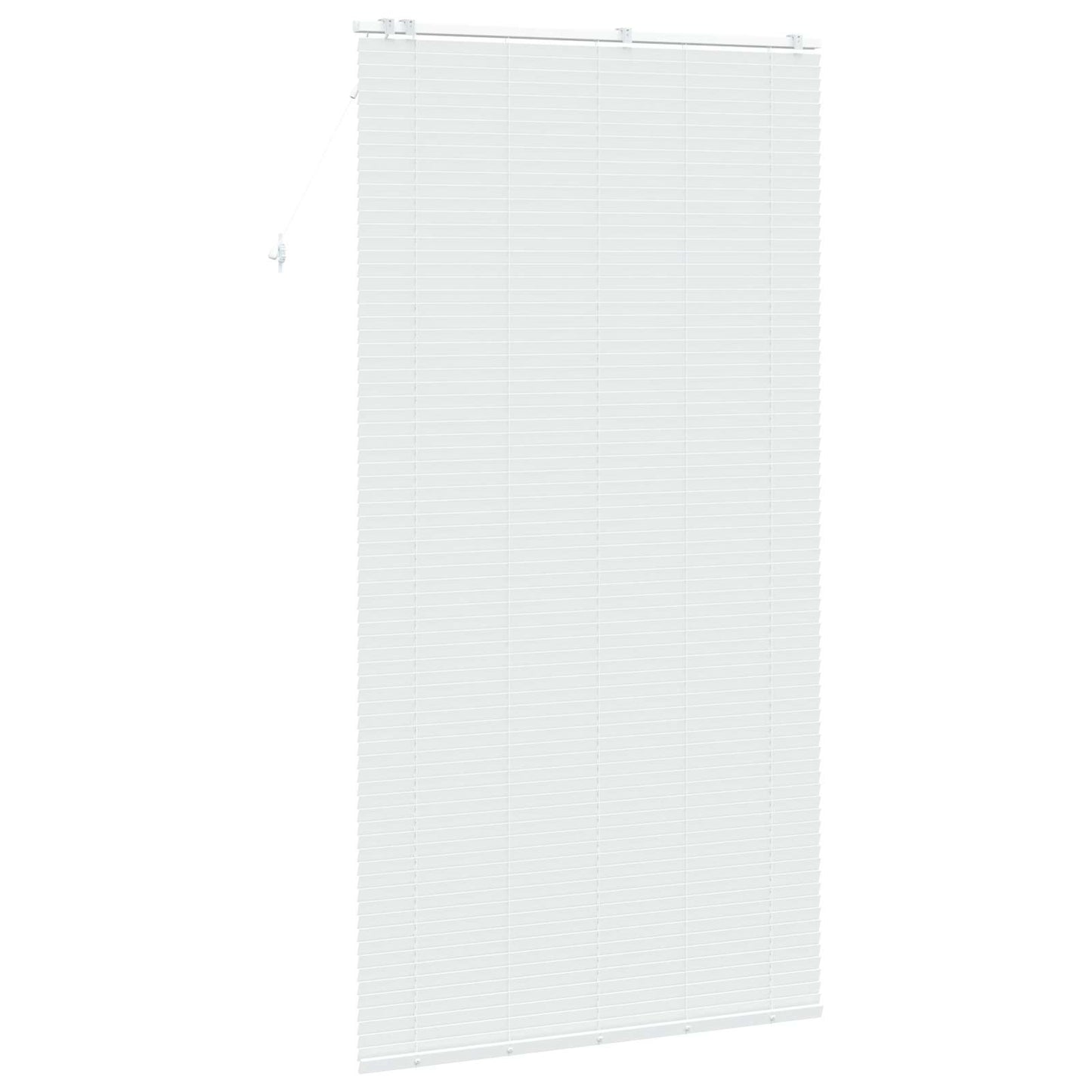 vidaXL Βενετσιάνικη Σκίαση Λευκό 130 x 250 εκ. 35 mm