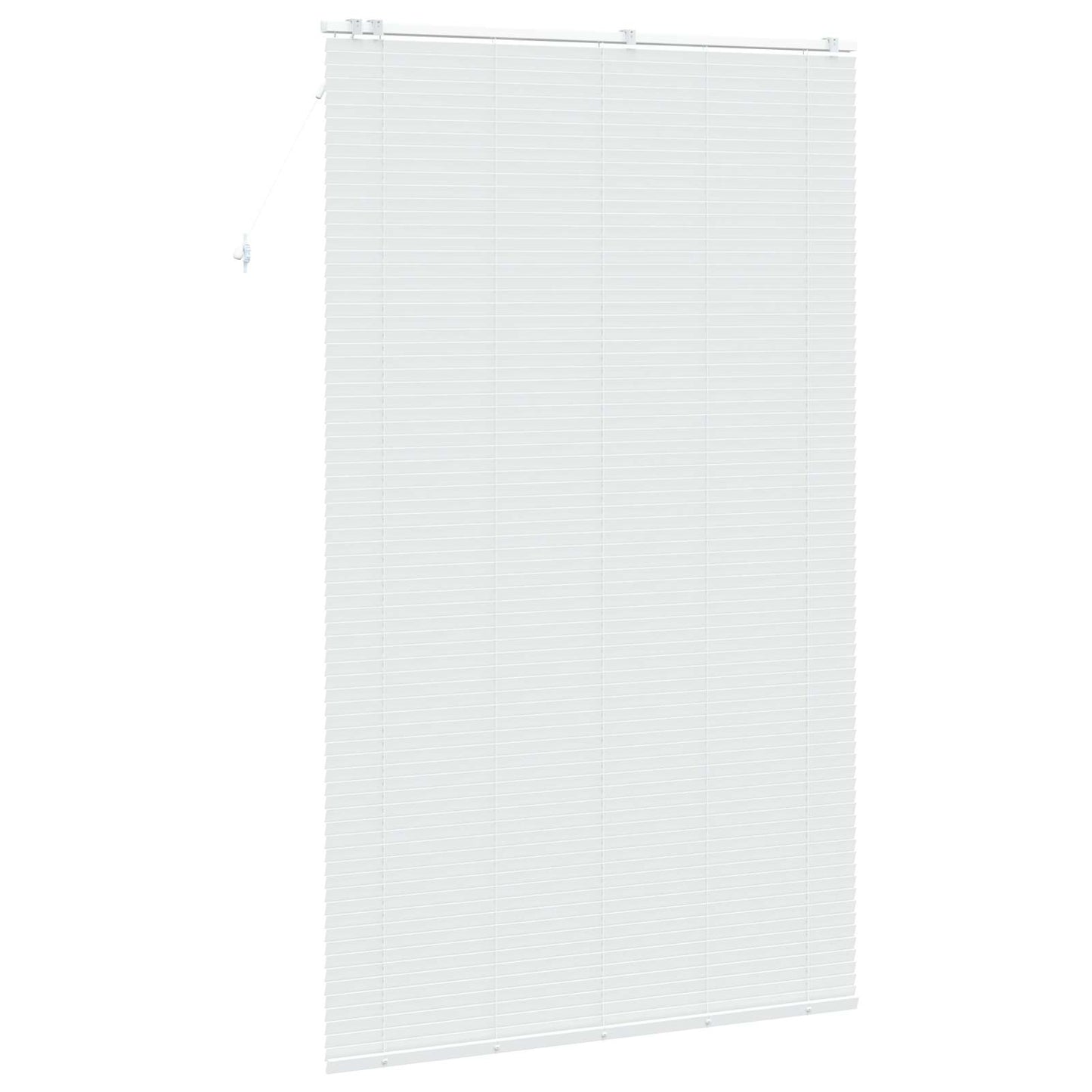 vidaXL Βενετσιάνικη Σκίαση Λευκό 150 x 250 εκ. 35 mm