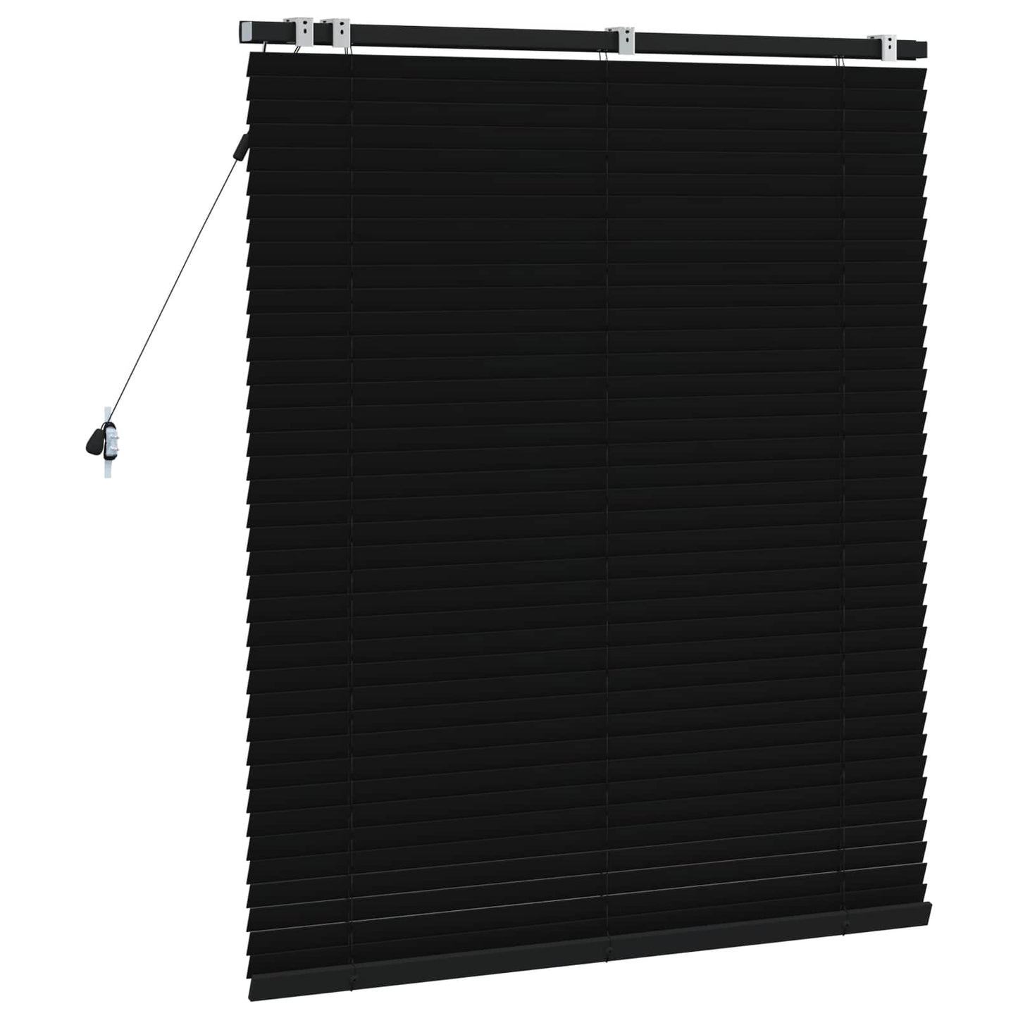 vidaXL Βενετσιάνικη Σκίαση Μαύρο 100 x 130 cm 35 mm
