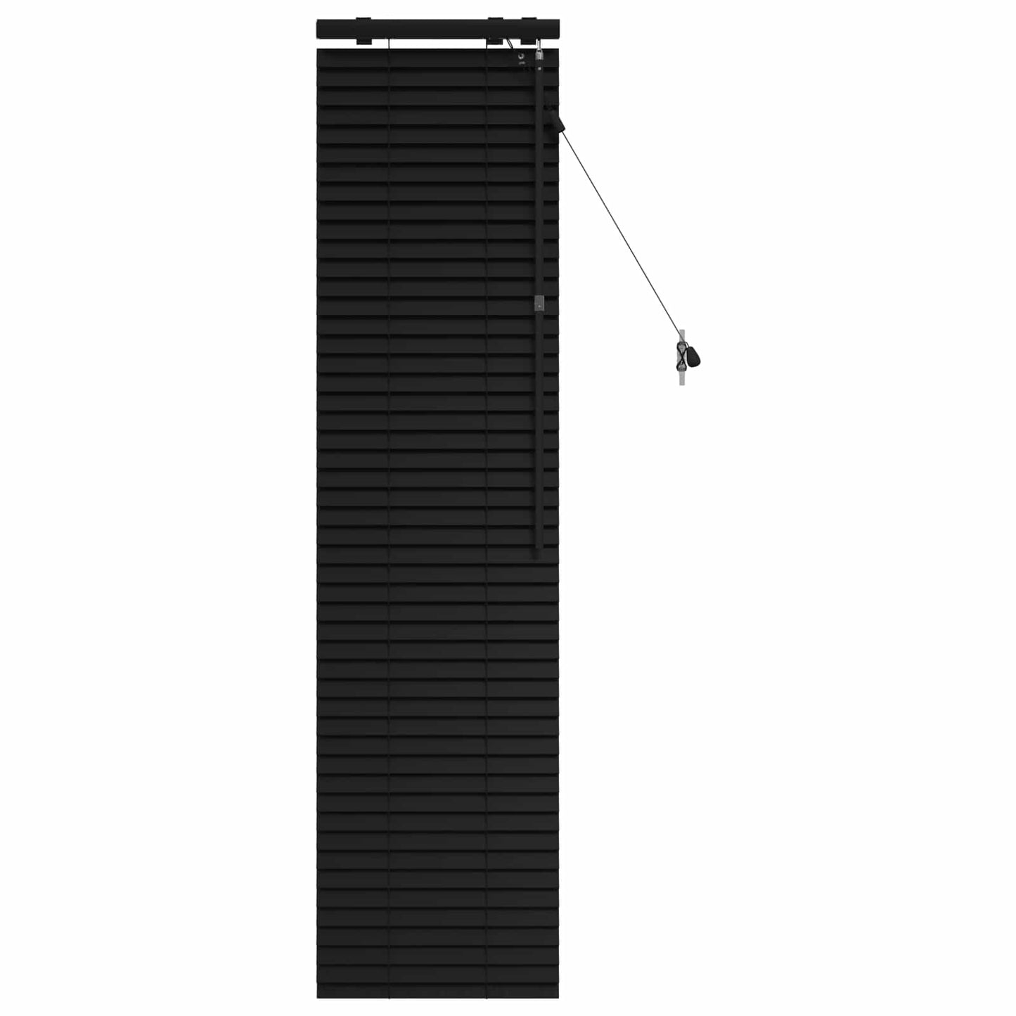 vidaXL Βενετσιάνικη Σκίαση Μαύρο 40 x 160 cm 35 mm