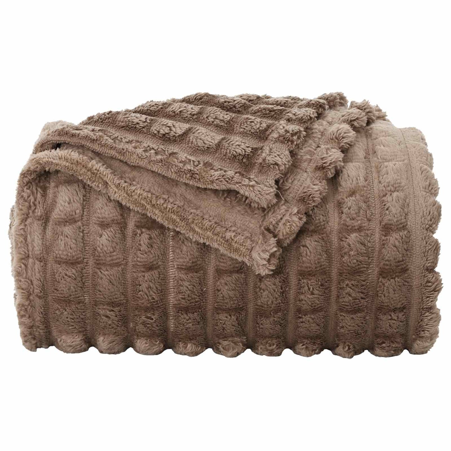 vidaXL Κουβέρτα Καμηλοπάρδαλη 240 x 220 cm 1.37 kg Μαλλί