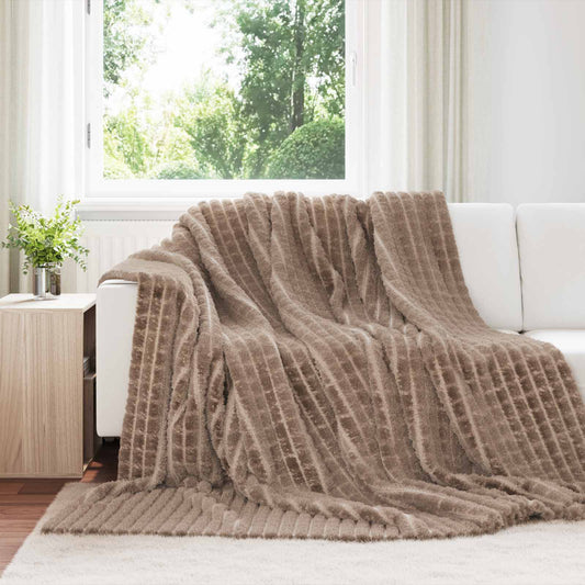 vidaXL Κουβέρτα Καμηλοπάρδαλη 270 x 240 cm 1.69 kg Μαλλί