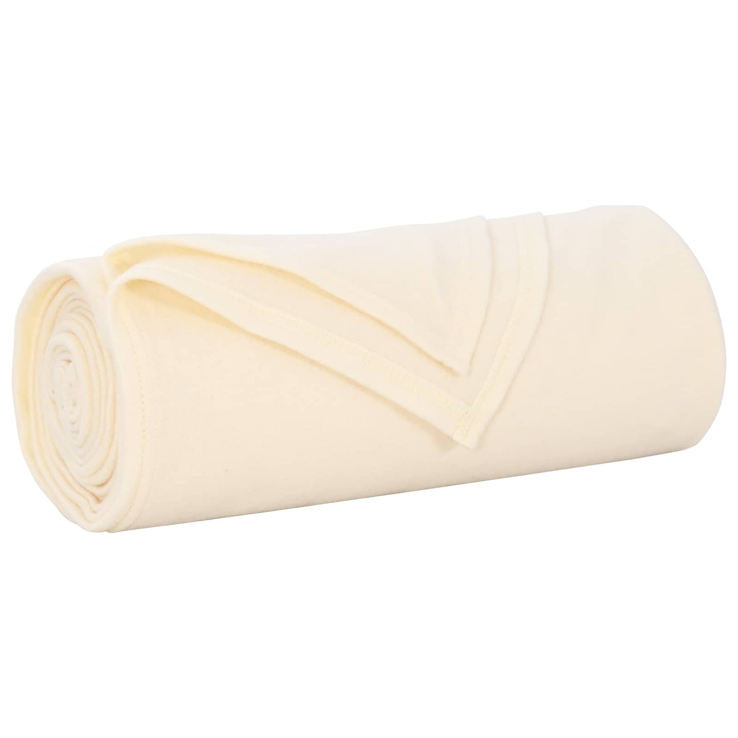 vidaXL Ριχτάρι Κρεμ 280 x 210 εκ. 0.79 kg Μαλλί