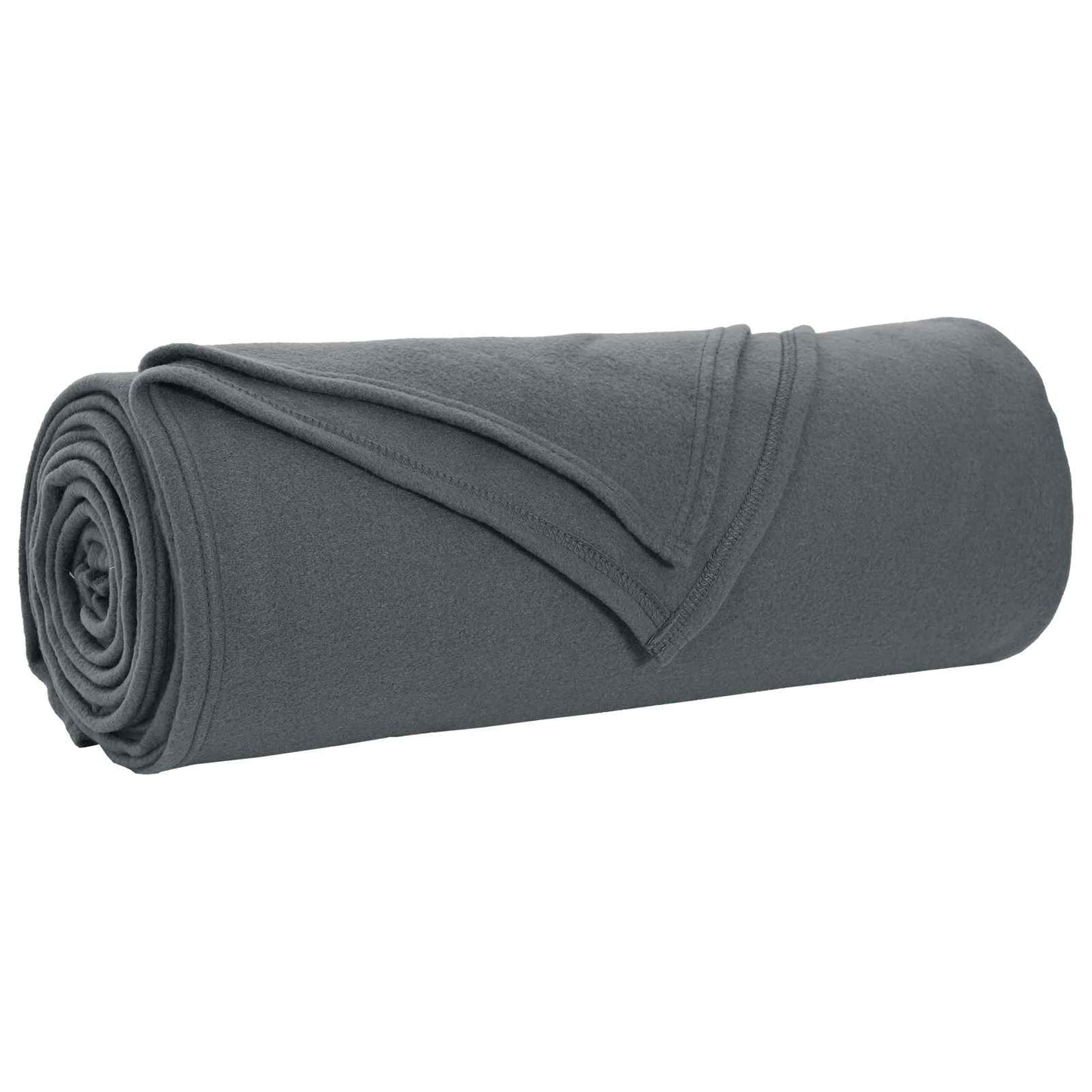 vidaXL Ριχτάρια 6 τμχ. Σκούρο Γκρι 280 x 210 εκ. 4.88 kg Μαλλί
