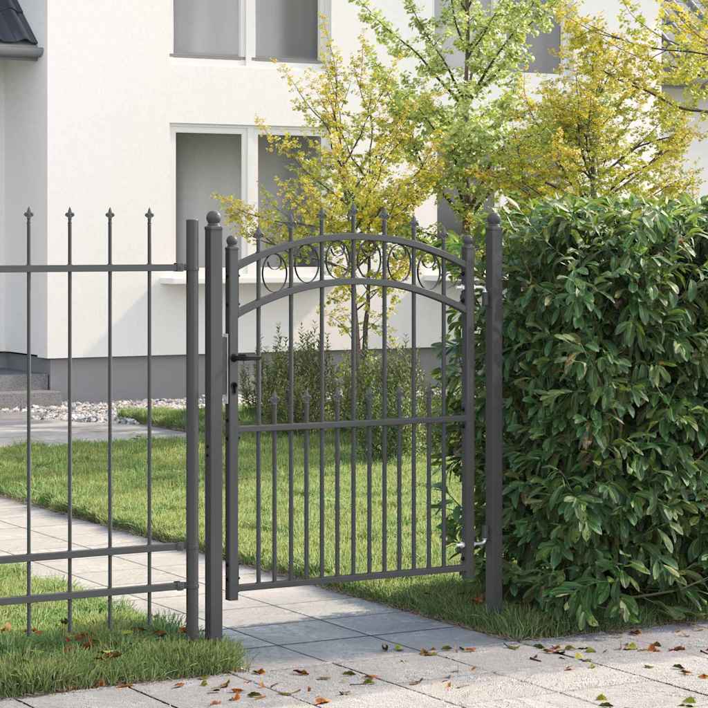 vidaXL Πύλη Φράχτη με Ακίδες EMMEN 104 x 117 cm