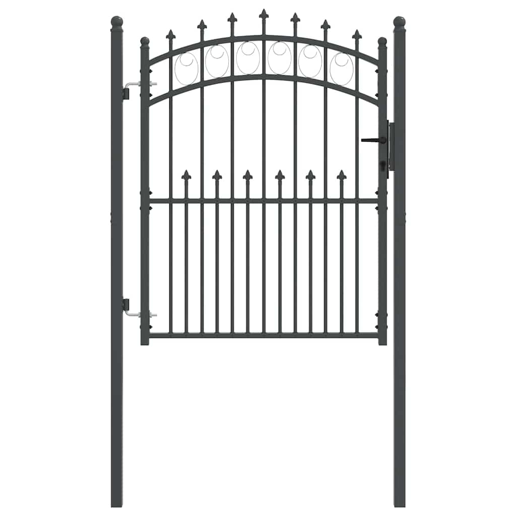 vidaXL Πύλη Φράχτη με Ακίδες EMMEN 104 x 117 cm