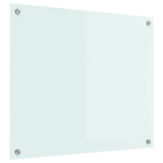 vidaXL Πλάτη κουζίνας Γάλα 70 x 60 cm σκληρυμένο γυαλί