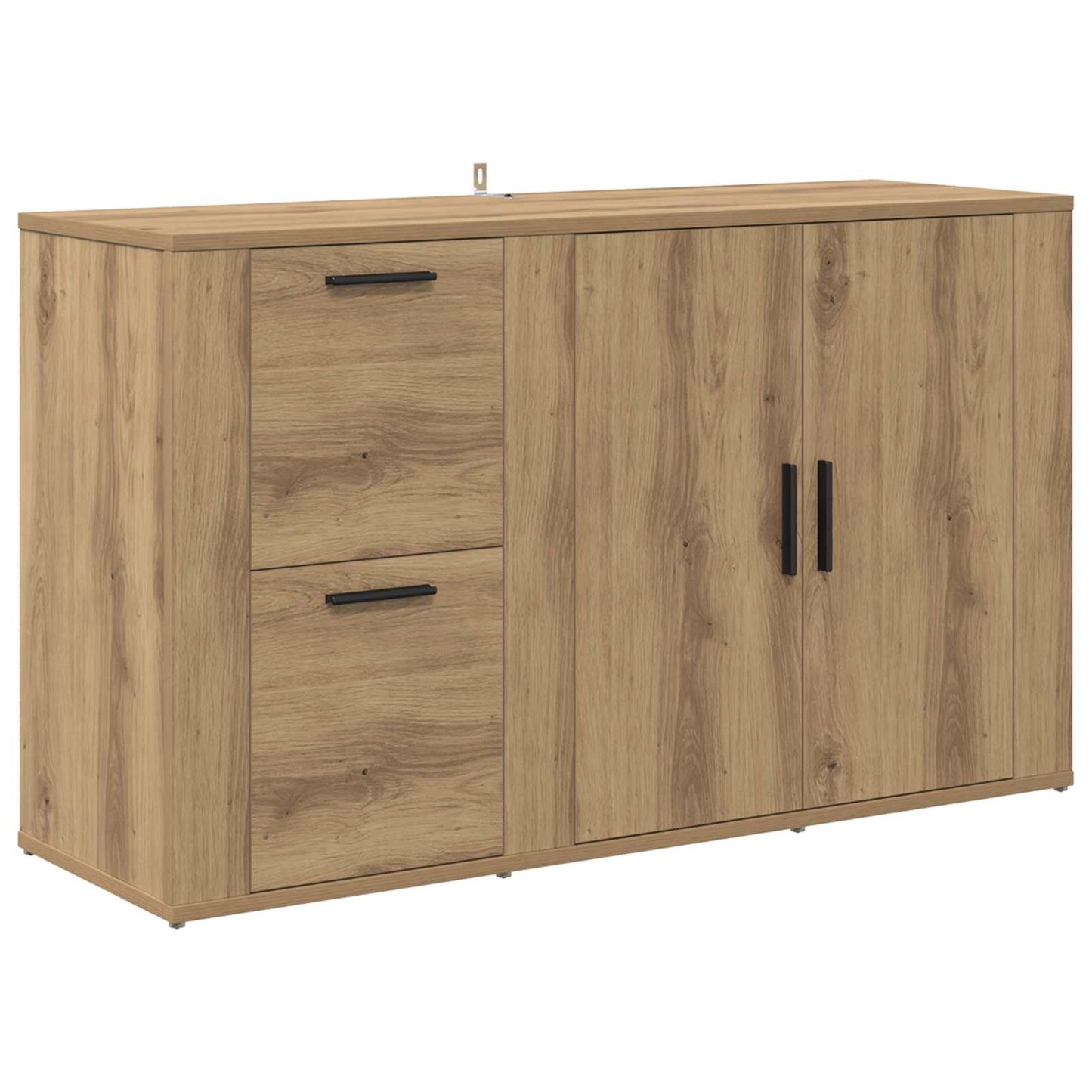 vidaXL Πλαϊνό γραφείο Artisan Oak 100 x 33 x 59.5 εκ.