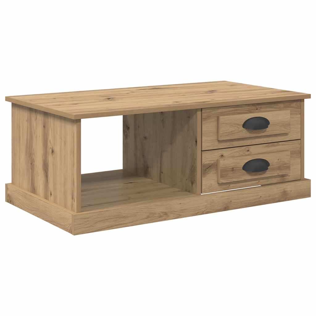 vidaXL Τραπεζάκι σαλονιού Artisan Oak 90 x 50 x 35 cm