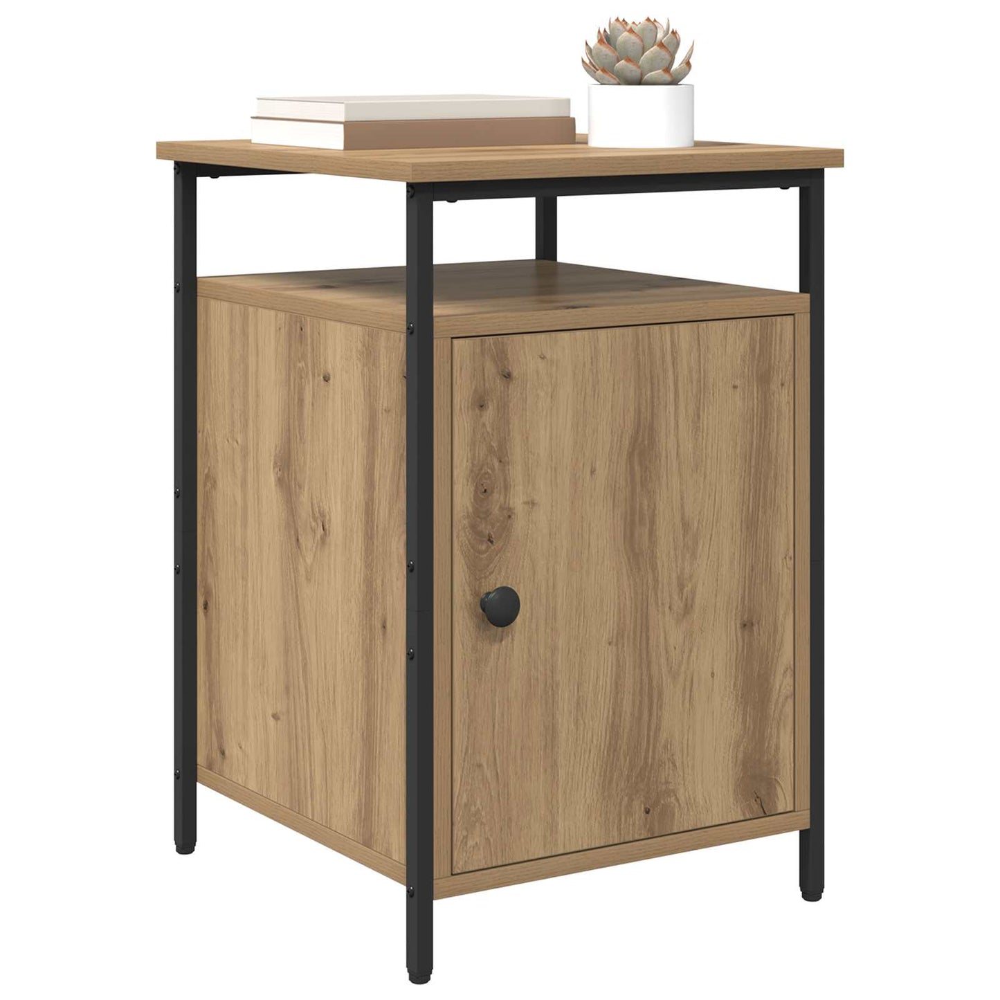 vidaXL Κομοδίνο Artisan Oak 40 x 42 x 60 εκ. Επεξεργασμένο Ξύλο
