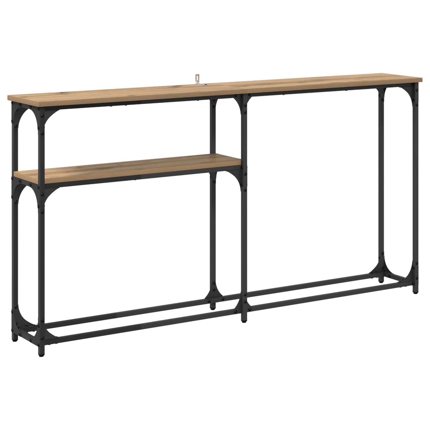 vidaXL ΤραπέζιΚονσόλας Artisan Oak 145 x 22,5 x 75 εκ.